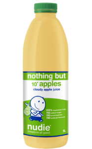 Nudie Cloudy Apple Juice 1 Liter