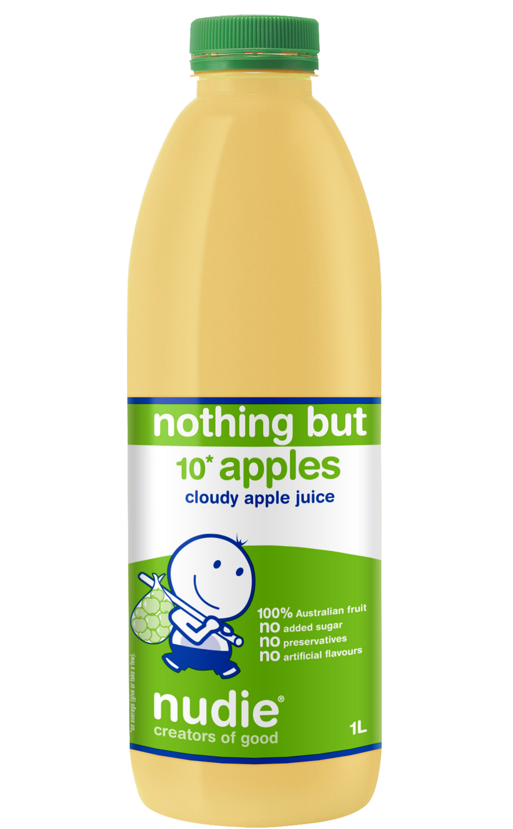 Nudie Cloudy Apple Juice 1 Liter