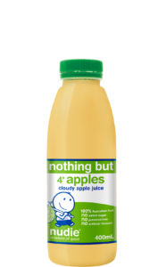 Nudie Cloudy Apple Juice 400mL