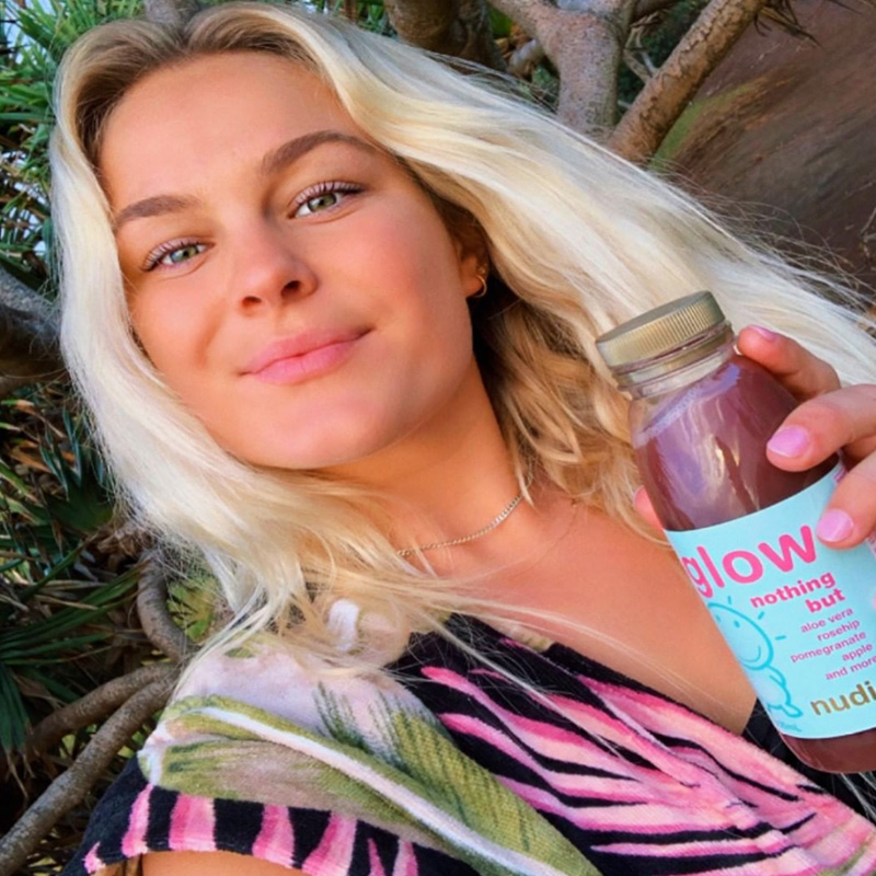 Felicity Palmateer's morning routine nudie, creators of good