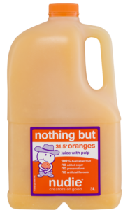 » nothing but orange double pulp 2L