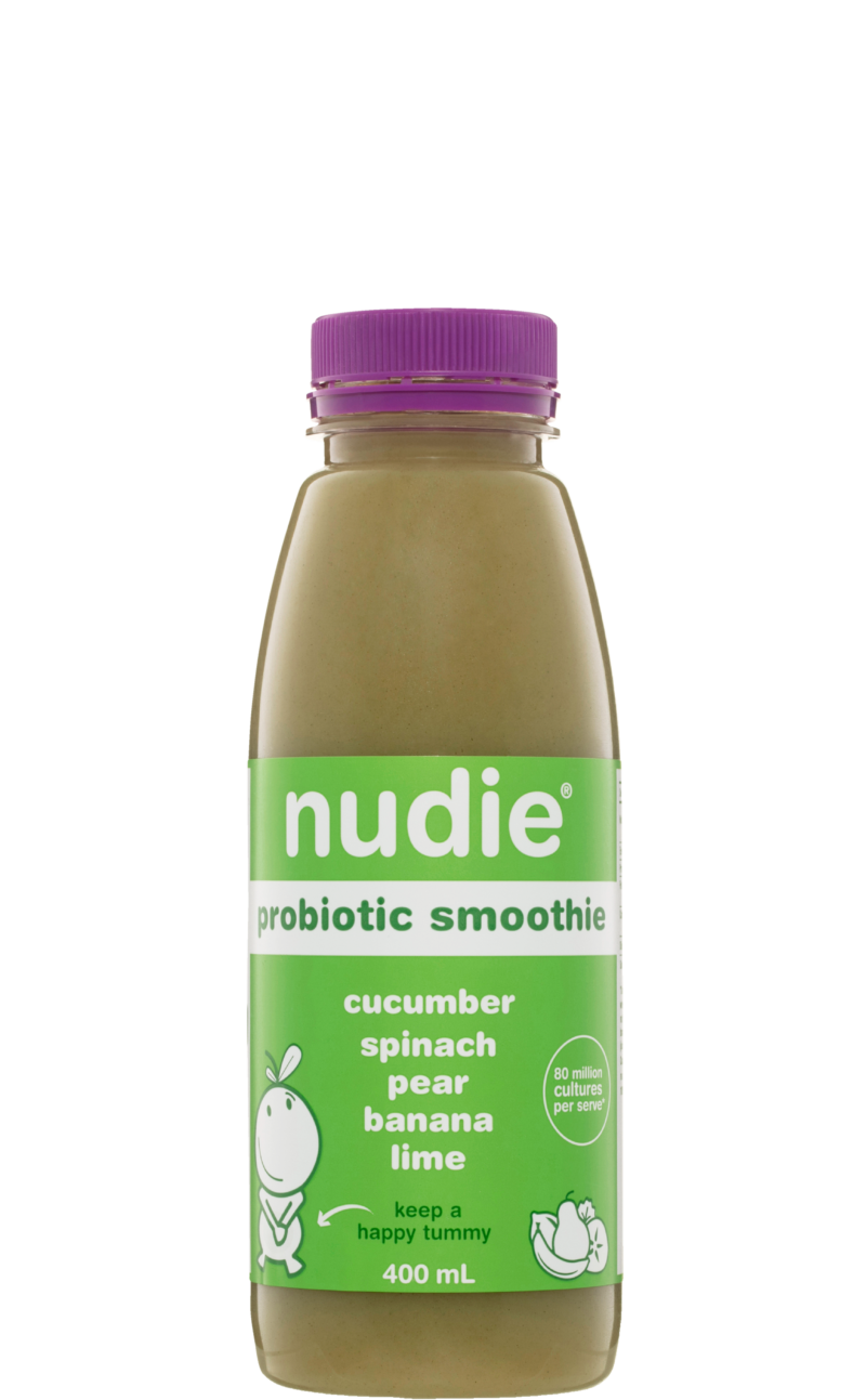 probiotic smoothies nudie nothing but fruit