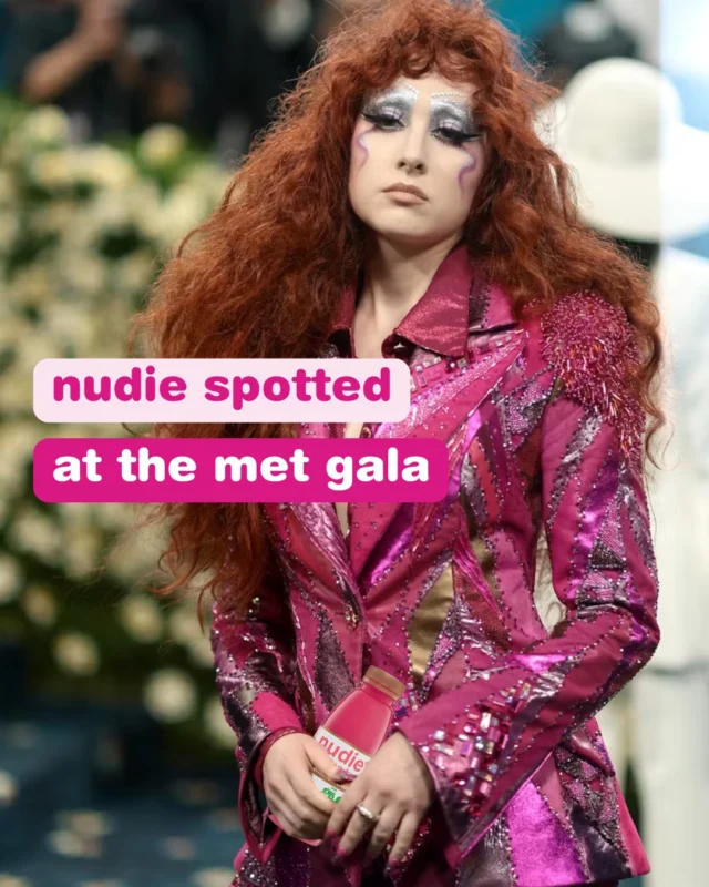 nudie’s gone glam ✨ From pulp to pop royalty, our fave stars @chappellroan, @iamcardib and @doechii were spotted rocking nudie as the ultimate accessory at this year’s Met Gala. 🍍🍓🍊

Which look are you vibing with most? 👗👑 

#metgala #nudiejuice #creatorsofgood