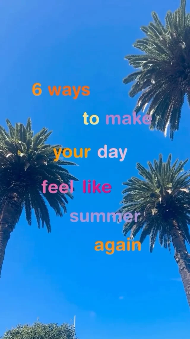 Winter? Never heard of her ☀️

Here are 6 little tricks to bring the heat back into your day (spoiler: one of them is sipping nothing but aloha juice and pretending you’re poolside 🥥).

Tag a mate who wears sunnies indoors 😎

#summerstateofmind #nudiejuice #creatorsofgood