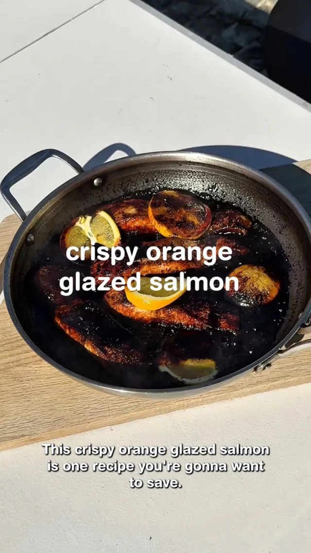 Dinner tonight = sorted. 🍽
Add a splash of nudie OJ and you’ve got a sweet, zesty glaze that’ll impress anyone (even your in-laws).

👉Ingredients:
1 tbsp olive oil
4 skinless salmon fillets (~170g each)
¼ cup nudie nothing but orange juice
2 tbsp low-sodium soy sauce
2 garlic cloves, minced
½ tsp grated fresh ginger (optional but great for depth)
Salt & pepper to taste
Optional garnish: Orange slices, spring onion, sesame seeds

#nudiejuice #easyrecipes #dinnerideas