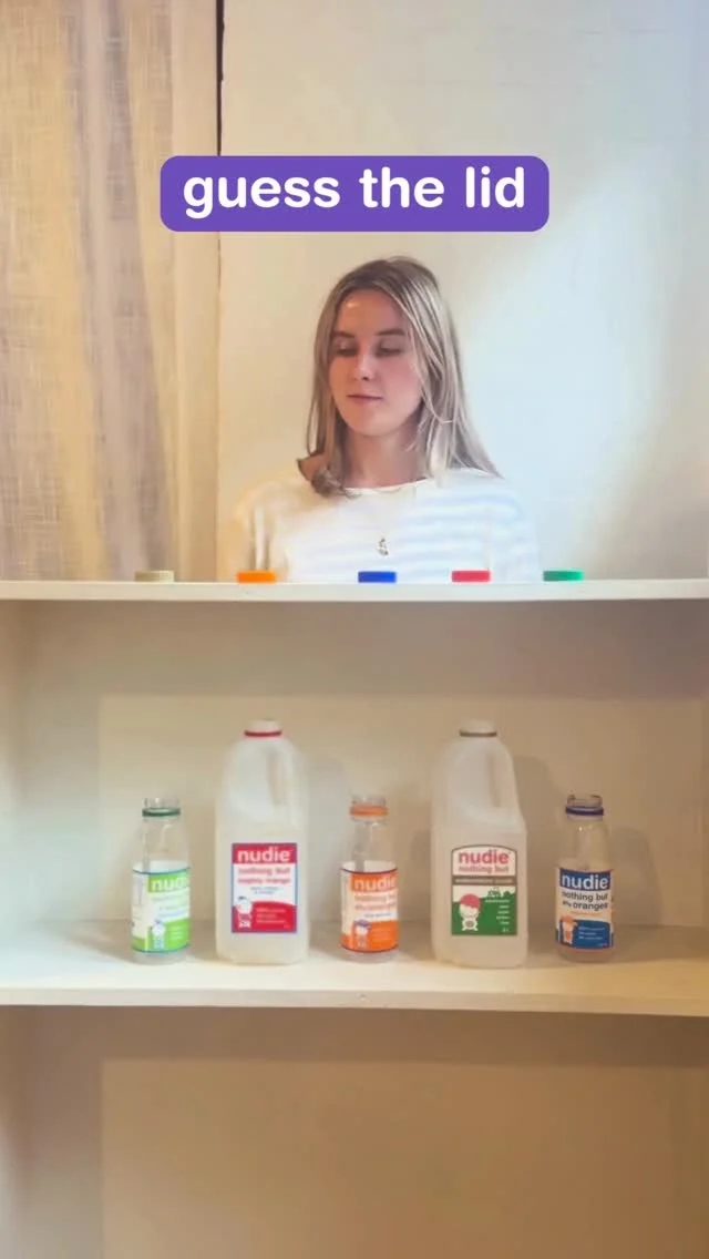 Matching the lids to our bottles is trickier than it looks 👀 This national recycling week, make sure to recycle your nudie bottles ♻️ Our 400ml bottles can be claimed through return and earn. Let's keep the planet free of nasties 🌏🧃⁠
⁠
#nudiejuice #creatorsofgood #recycling #nationalrecyclingweek