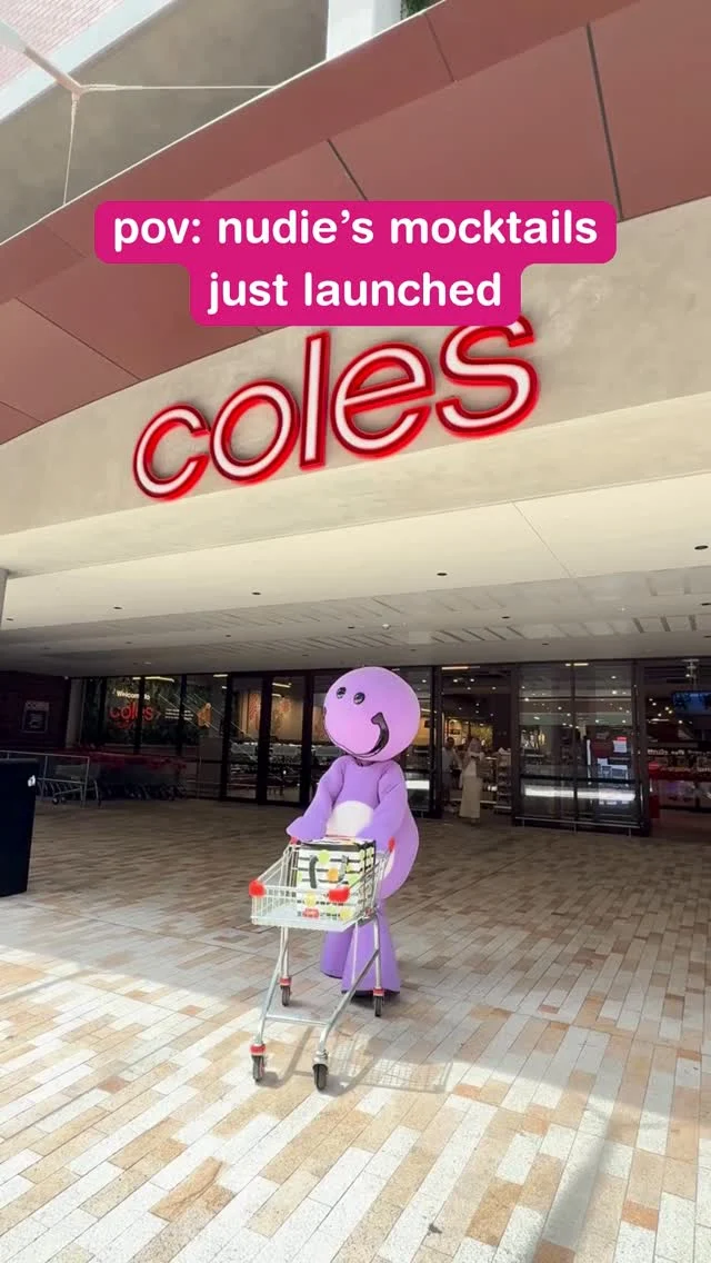 Did we need this many mocktails? Absolutely not. Did we stop ourselves? Absolutely not. 🛒🍹⁠
⁠
#nudiejuice #mocktails #balanceoverbooze #creatorsofgood