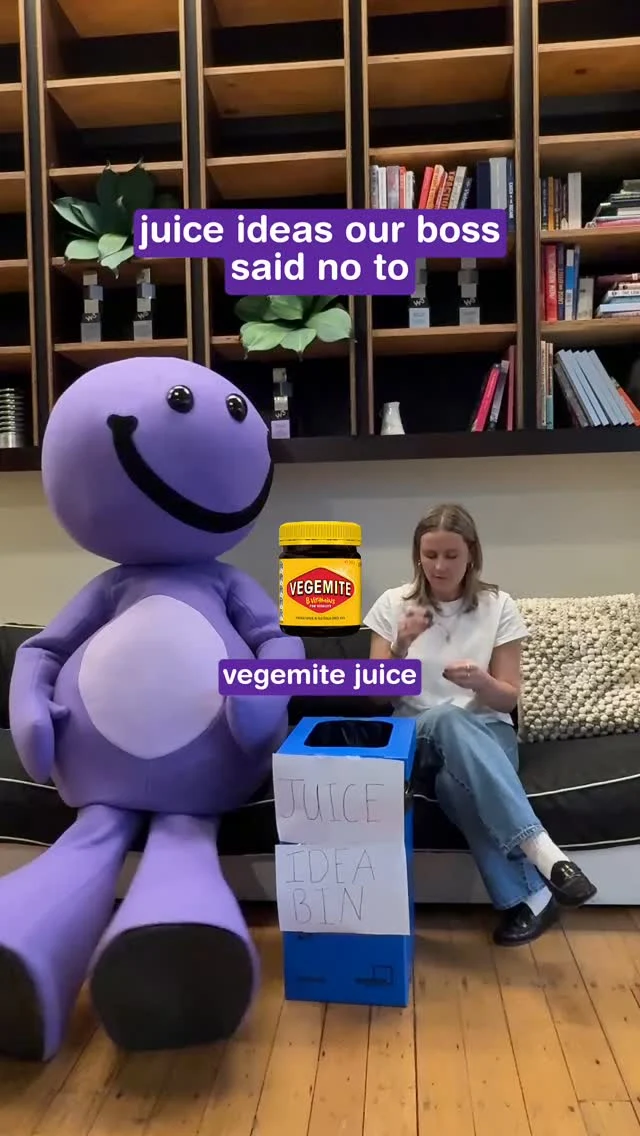 these were rejected for a reason but honestly some of them are growing on us 👀 #nudiejuice #creatorsofgood